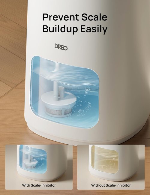 DREO Scale-Inhibitor Cartridge 3-Pack | Prevent Mineral Buildup & Extend Humidifier Life