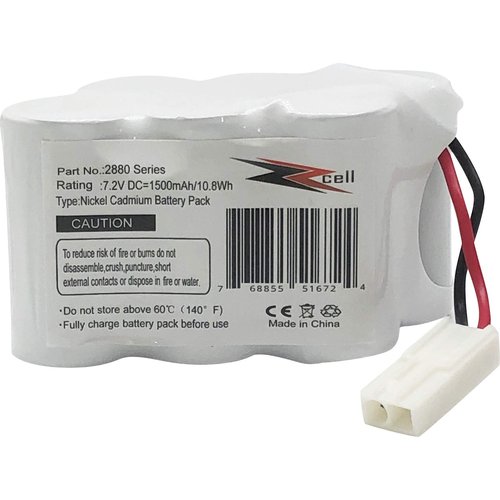 ZZcell® Battery Replacement for Bissell 2880 Series Perfect Sweep Turbo Cordless Carpet & Floor Sweeper Vacuum Models 2880, 2880A, 2880B, 2880C, 2880D, 2880K, 2880Q, 2880T, 2880W, 28801, 28802, 28806