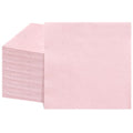 NatNarr 120 Pcs Cocktail Napkins Pink Mothers Day Napkins Disposable Light Pink Dessert Beverage Party Napkin for Girls Birthday, Bridal Baby Shower, Mothers Day, 5 x 5 Inch
