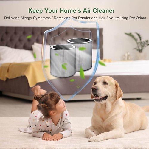 2-Pack C610 Replacement Filter Z, Compatible with Winix C610 Air Purifier, Z Filter 1712-0121-00