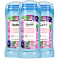 Suave Antiperspirant Deodorant for Women, Sweet Pea & Violet 3-Pack – Anti-Staining Invisible Solid Sticks, Talc-Free, 2.6 Oz Ea