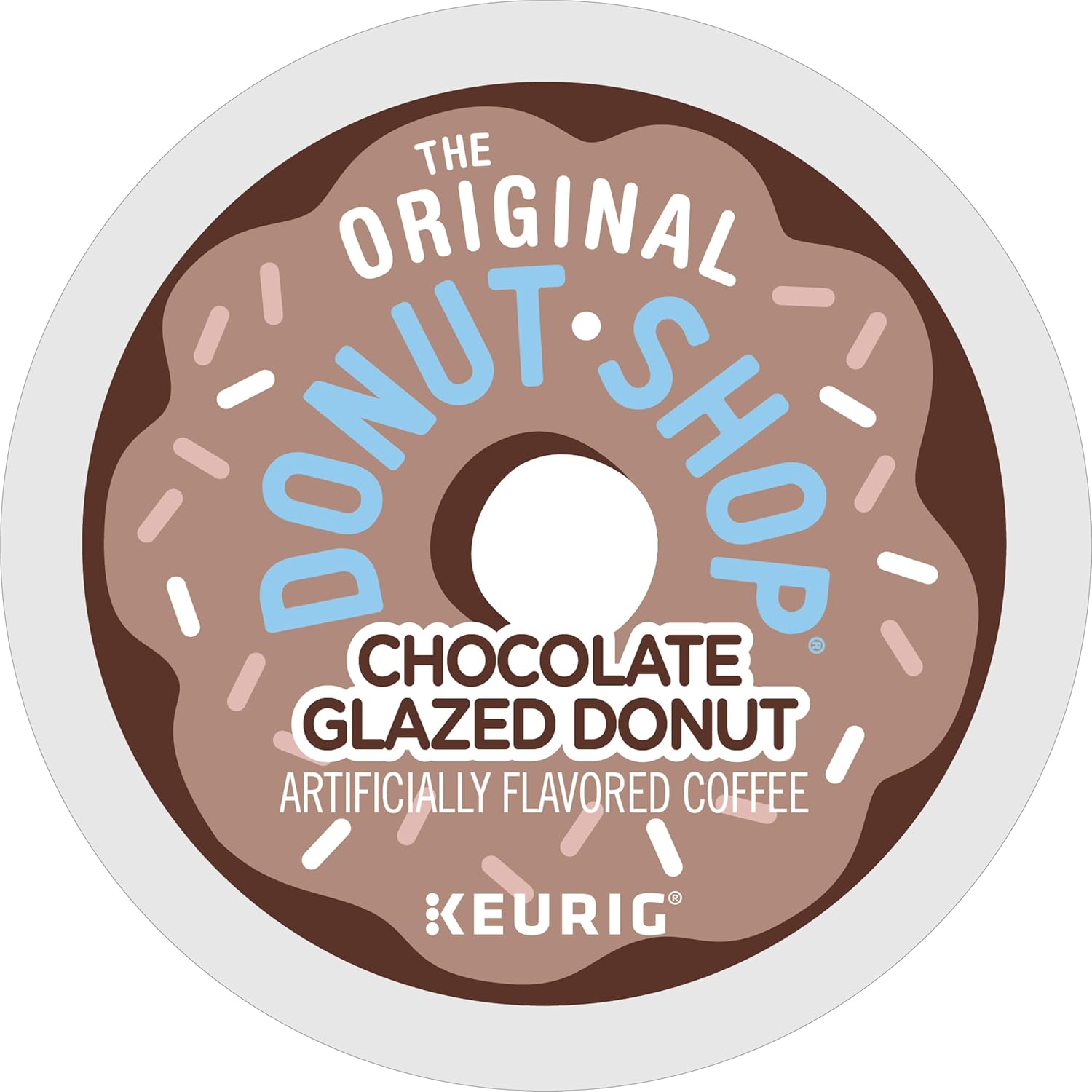 Original Donut Shop Coffee | Chocolate Glazed Donut K-Cup Pods - Medium Roast, 72 Count