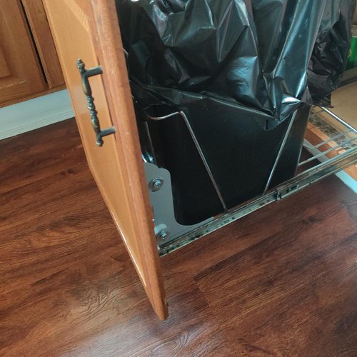 FOROIRON 5WB-DMKIT Door Mount Kit Compatible with Rev-A-Shelf 5WB1 5WB2 5CW2 Series Basket RV Shelf Door Mount Kit for Kitchen Base Cabinet Organizer