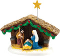 Department 56 Nativity Holy Family Miniature Figurine - 1.57 Inch, Colorful Snow Village Accessory