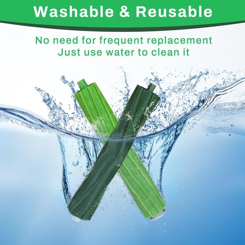 Jusiwow 3 Set Replacement Brushes Compatible with iRobot Roomba E & I & J Series, e5 e6 e7 i1 i1+ i2 i3 i3+ i4 i4+ i6 i6+i7 i7+ i8 i8+ j6+ j7 j7+,Combo i5 i5+j5 j5+ Vacuum Cleaner