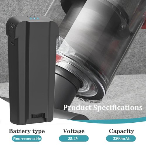 HopeNest Replacement Battery for Bissell PowerClean FurGuard & FurFinder Cordless Vacuum, Compatible with Models 4039, 4052, 4173 & Battery Models 4143, 4141 Black