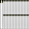 Reginary Flameless Taper Candles - 10 Inch Battery Operated LED Candlesticks | 36 Pieces White for Home & Wedding Decor