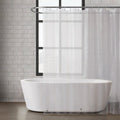London Fog 8G PEVA Shower Liner with Metal Grommets 1-Piece Standard Shower Curtain in Clear, 70 x 72, PEVA, Adult, All Season, Oeko-TEX Certified