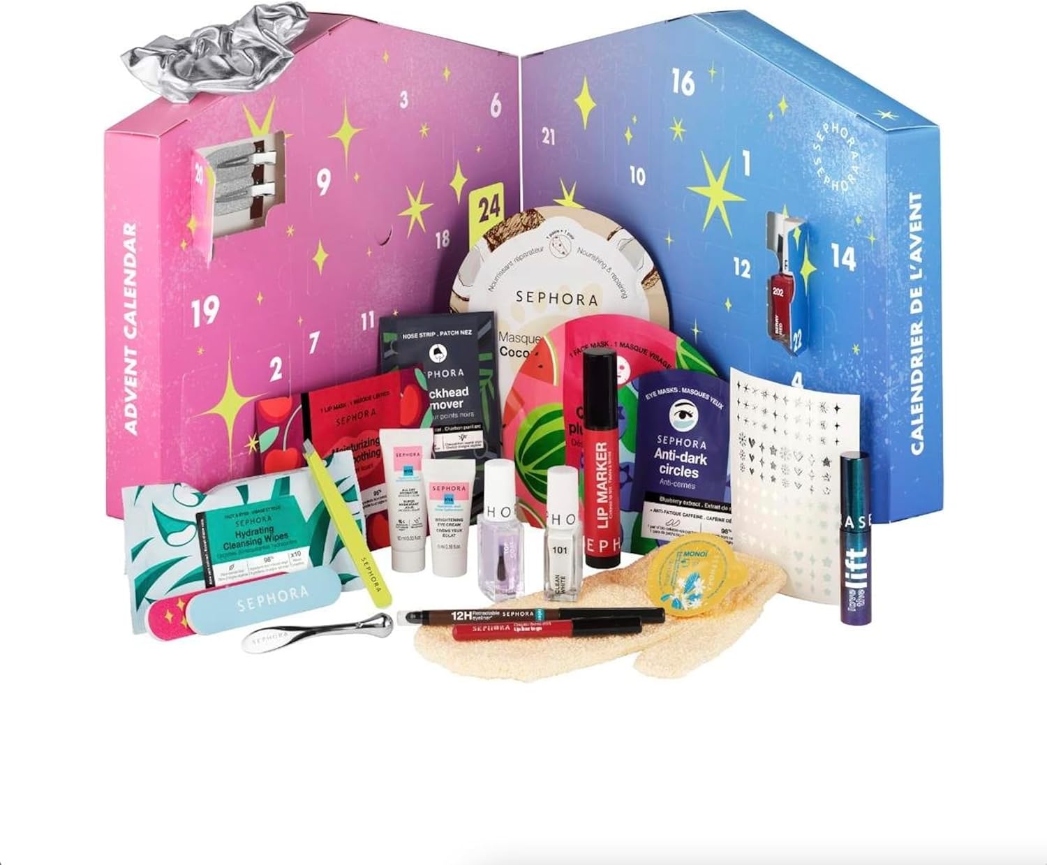 Sephora Advent Calendar 2024 - Moving Lights & 24 Surprises | Makeup, Skincare & Accessories