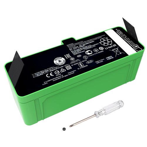 3300mAh 48Wh 1800LI Replacement Li-ion Battery Compatible with iRobot Roomba 531 532 535 550 552 560 570 595 614 620 640 652 660 670 680 760 761 780 790 801 860 880 890 960 966 980 4376392 14.4V