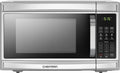 Chefman Microwave Oven - 1.3 Cu. Ft. Digital Stainless Steel | 1000 Watts, 6 Auto Menus, Child Safety Lock