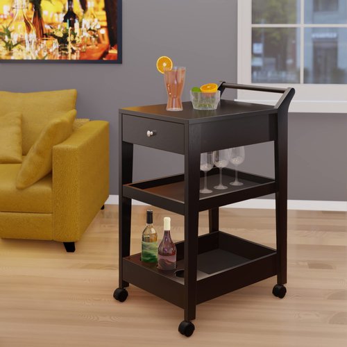 Winsome Wood Jeston Entertainment Cart, Espresso