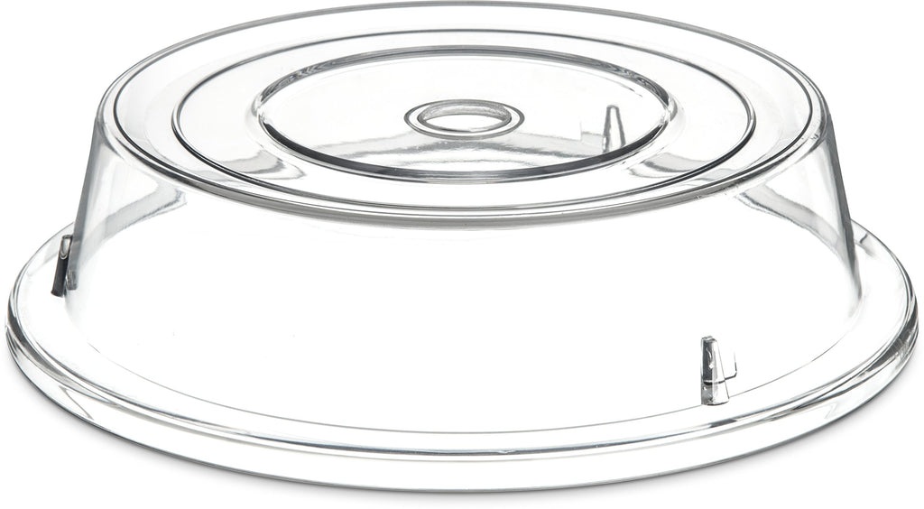 Carlisle FoodService Products 198907 Commercial Plastic Plate Cover, 10-3/16" to 10-1/4", Clear