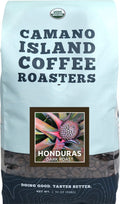 Camano Island Coffee Roasters Roasters Honduras Dark Roast, Ground 2lb, Fresh Small Batch Roasted, USDA Organic, Fairly Traded, Shade Grown Top 1% Arabica - Molasses, Brown Sugar, Cinnamon Flavor
