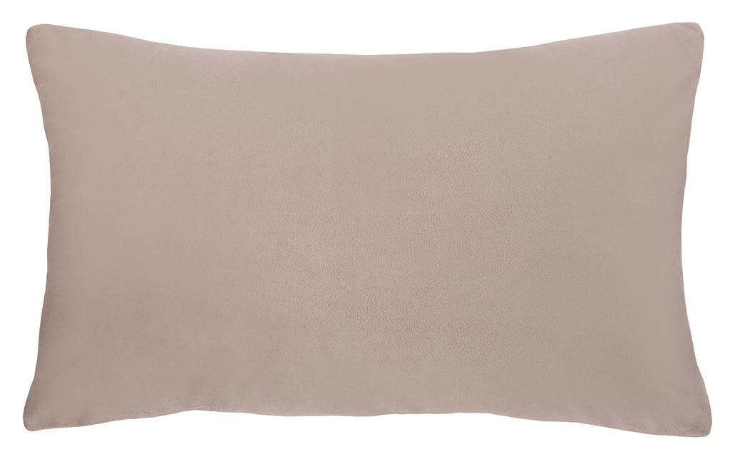 Safavieh Home Collection Prasla Taupe/Gold 12 x 20-inch Metallic Beaded Rectangle Sofa Chaise Lounge Chair Living Room Bedroom Decorative Accent Pillow PLS7147A-1220