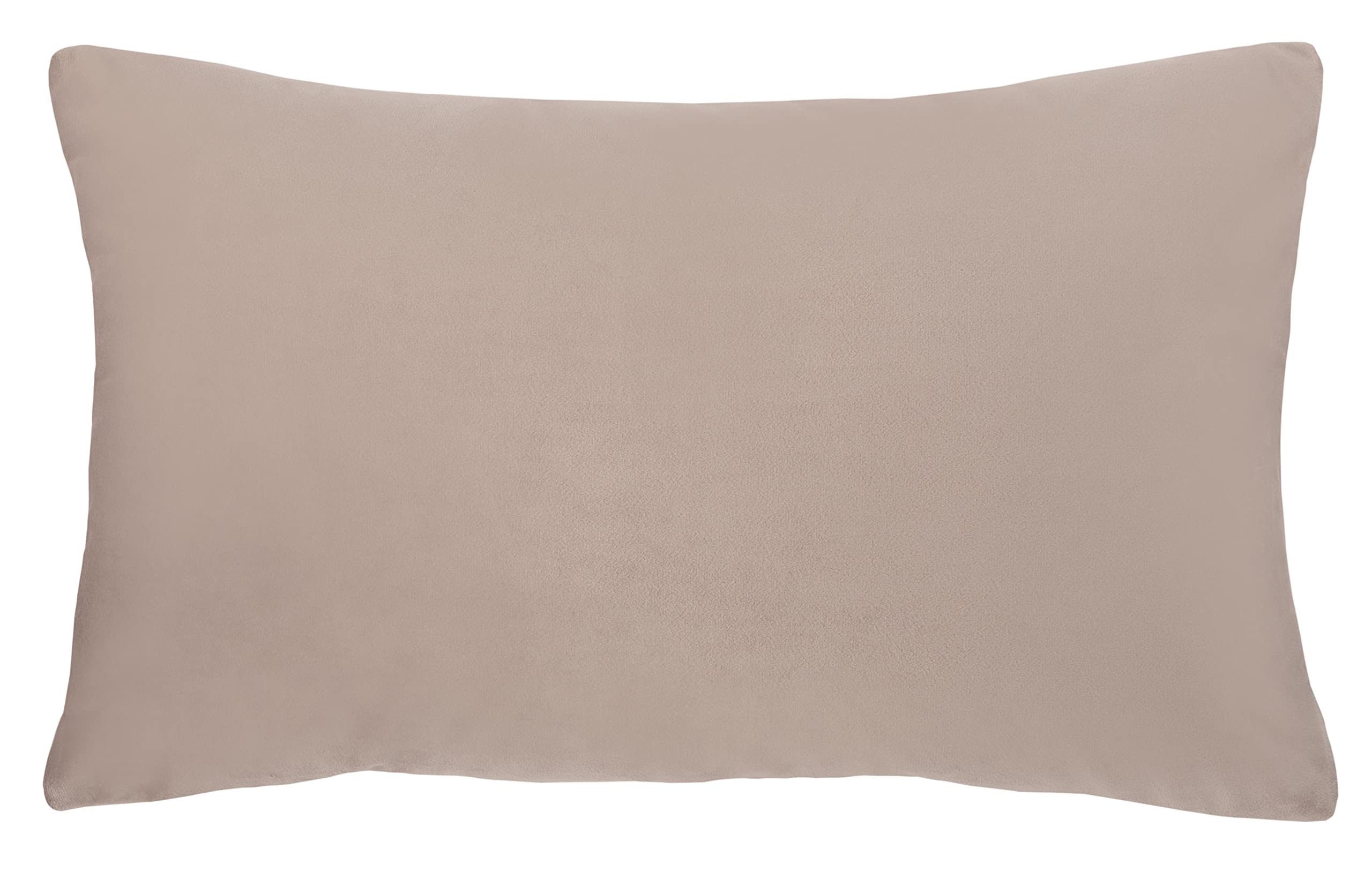 Safavieh Home Collection Prasla Taupe/Gold 12 x 20-inch Metallic Beaded Rectangle Sofa Chaise Lounge Chair Living Room Bedroom Decorative Accent Pillow PLS7147A-1220