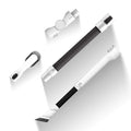 Tineco Cordless Vacuum Cleaner Accessories Set for Pure ONE Air Pet / S12 / S11 / S15 / X / A11 / A10 Series and A20 / A30S Cordless Stick Vacuum