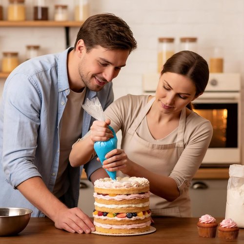 100 Pieces Disposable Piping Bags by [Brand Name] - 16 Inch Tipless Design for Cake and Cookie Decorating