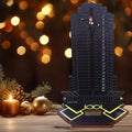 Die Hard Advent Calendar, 2025 Christmas Countdown Calendar, Magnetic Wooden 24 Days of Advent Calendar for Kids Christmas Advent Gifts Home Table Party Decorations