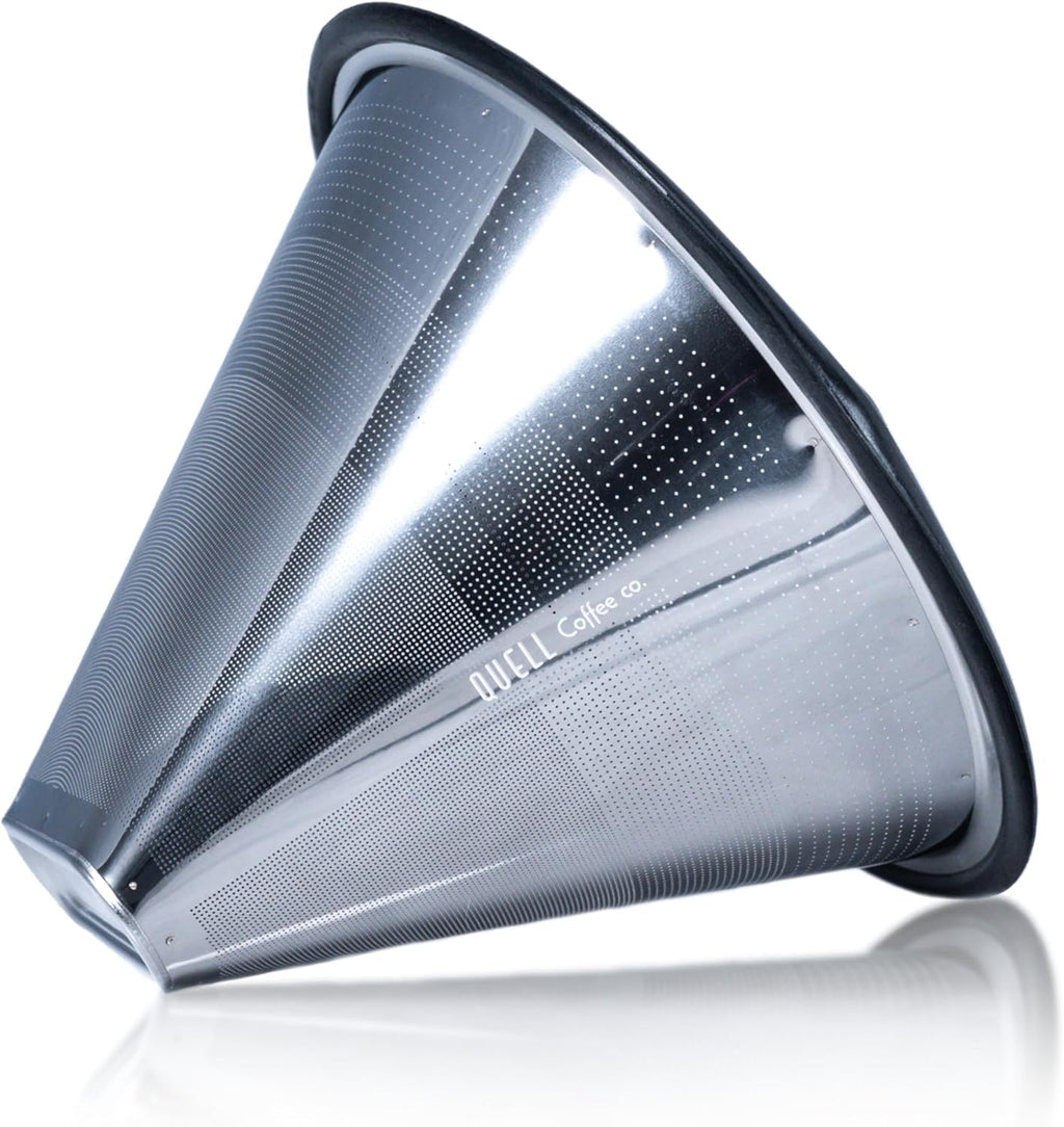 Quell Reusable #4 Coffee Filter Designed for Breville Precision Pro Coffee Maker: Stainless Steel Alternative for Sustainable Brewing