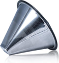 Quell Reusable #4 Coffee Filter Designed for Breville Precision Pro Coffee Maker: Stainless Steel Alternative for Sustainable Brewing