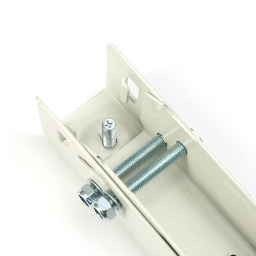 Arouyuki Outdoor Wall Mounting Bracket for Ductless Mini Split Air Conditioner Heat Pump Systems, Compressors & HVAC Systems, Heavy Duty, Universal, White, Galvanized Steel
