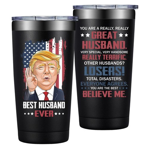 Grifarny Husband Christmas Gifts - Fathers Day, Anniversary, Birthday Gift for Husbands, Hubby - Valentines Day Gifts for Him - You Are a Really Really Great Husband Tumbler 20oz