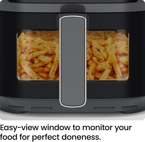 Chefman Air Fryer - 4 QT Compact Air Fryer with Hi-Fry Technology for Extra Crisp Meals - Grey