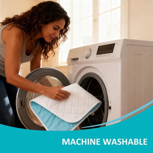 KANECH Washable Waterproof Bed Pads - Heavy Absorbency Incontinence Pads for Adults & Kids | 44"x52" (2 Pack)