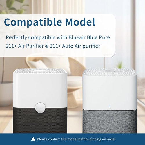 Amboseli 2-Pack Premium Filter Replacement Compatible with 211+ Air Purifier, 2-in-1 Replacement Filter