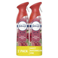Febreze Air Mist Air Freshener Spray, Odor-Fighting Room Spray, Air Fresheners for Home and Bathroom and Kitchen, Aerosol Can, Sweet Watermelon Vine Scent, 8.8oz (Pack of 2)