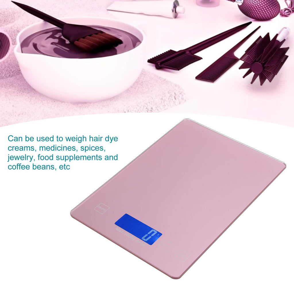 ZJchao Kitchen Precision Electronic Scale, Hair Color Cream Scale, Cake Baking Scale, Hair Dye Cream Digital Scale Kitchen Electronic Scale for Food Coffee Bean
