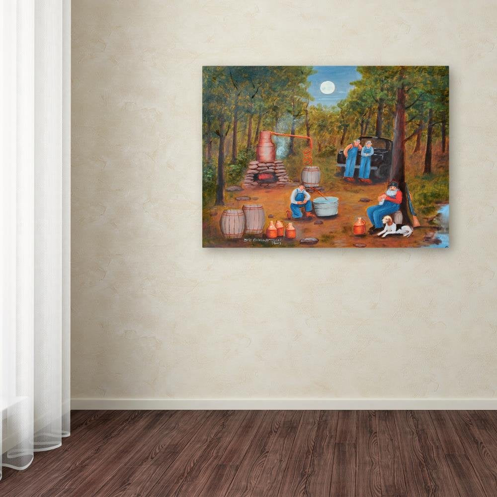 Trademark Fine Art Moonshine Run Wall Décor
