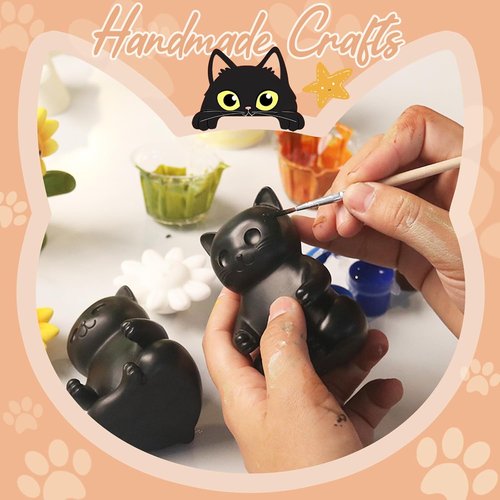 FOKCBOCM Con-Cat-ulations Gift - Encouraging Desk Decor for Graduates & Cat Lovers | Perfect for Birthdays
