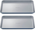 Caraway Non-Stick Ceramic Baking Sheet - Naturally Slick & Non-Toxic - Perfect for Baking & Roasting - Medium (15" x 10") - Navy