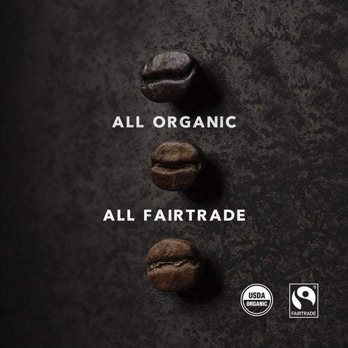 Kicking Horse Coffee Three Sisters, Medium Roast, Ground, Certified Organic, Fairtrade, Kosher, Black, 10 Oz, Pack of 6