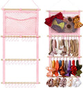 Kangaroo Headband Holder - Large Capacity Hair Bow Organizer for Baby Girls | Wall Hanging Nursery Decor