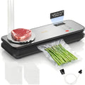 Skiennix Vacuum Sealer - 90kPA Powerful Food Saver with Digital Kitchen Scale & 12-in-1 Modes | Includes 10 Bags & 1 Roll