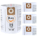 Cigacoal 3 Pack 23743 VF3502 Vacuum Bags Compatible with Ridgid 12/14/16 Gallon,Dust Bag for Shop Vac WD1950 WD1956 WD1850 WD1851 RV2400HF & More Models