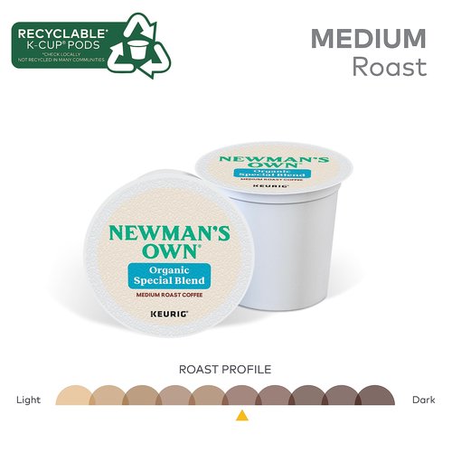 Newman's Own Organics Special Blend (Extra Bold), K-cups For Keurig Brewers, 24-Count Box (Pack of 2)