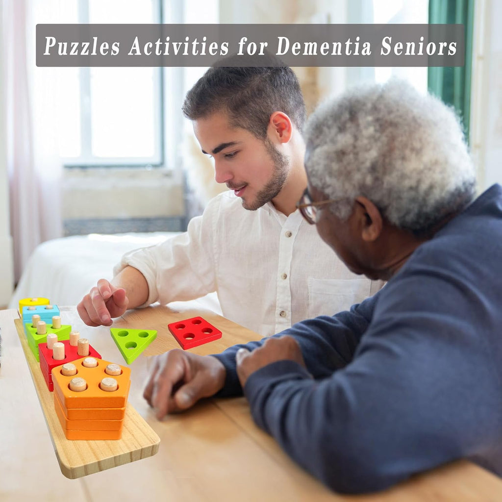 Regine Switzerland | Geometric Cognitive Activities for Seniors - Wooden Puzzles & Games for Alzheimer's