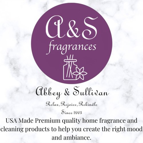 Abbey & Sullivan Linen Spray, Fresh Laundry Scent with Fresh Green Floral Musk, Pack of 2, 16 oz
