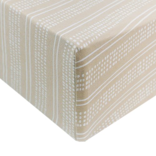 Copper Pearl Premium Knit Baby Crib Sheets for Boys and Girls Breathable and Soft, Fitted Crib Sheets for Standard Baby Mattresses, Clay