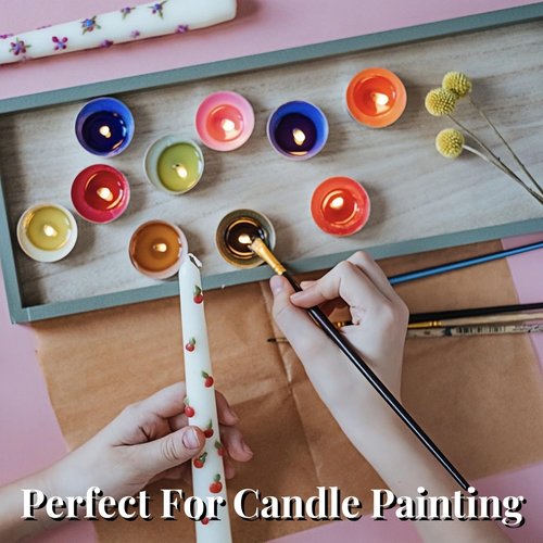 Unscented Colored Tealight Candles, Soy Wax with 4-5h Long Clean Burning, Perfect for DIY Candle Painting, Meditation, Witchcraft, Spell Chime Candles, Home Decor, and Gifts (Dark Color Series)