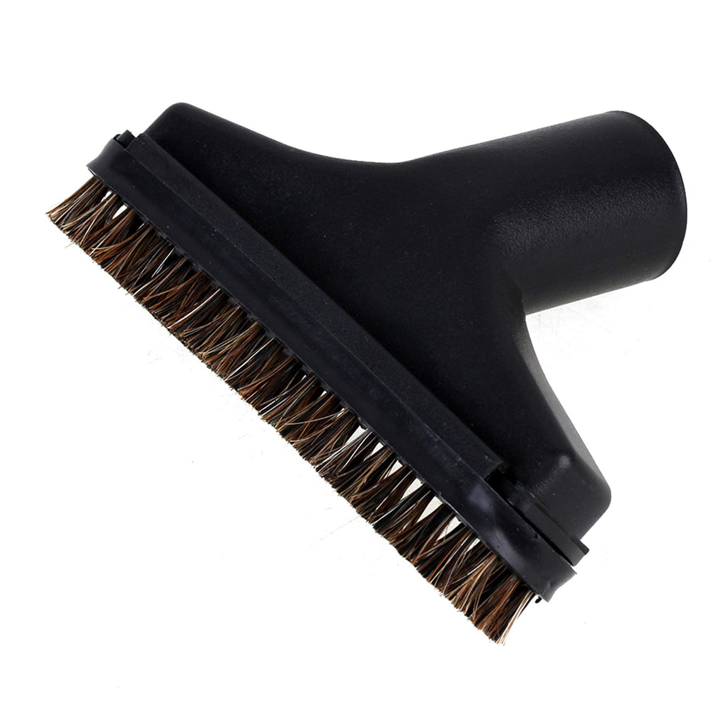 RDEXP Black Square Dusting Brush Horse Hair Fit 1.25" Vacuum Attachment Replacement Tool