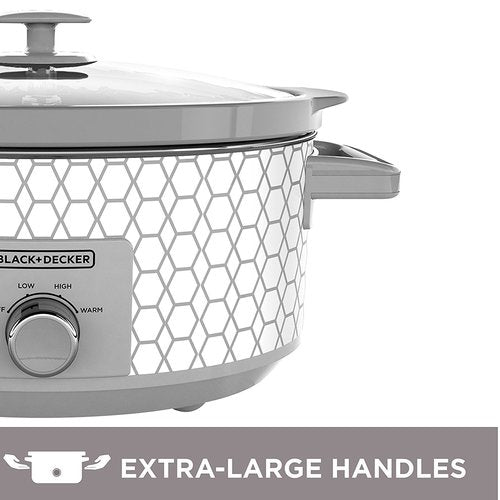 Black+Decker 7 Quart Dial Control Slow Cooker