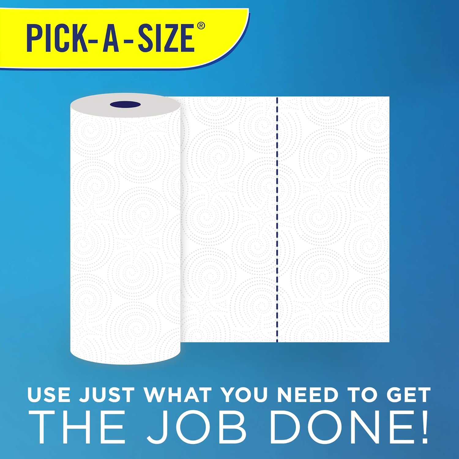 Sparkle Paper Towels - Pick-A-Size, 2 Rolls = 4 Regular Rolls | 24 Rolls, Everyday Value with Full & Half Sheets