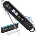 Ultrean Digital Meat Thermometer - Ultra-Fast Instant Read with Backlight & Foldable Probe | Waterproof Kitchen Tool for BBQ, Grill, Fry, Oven, Candy Making