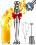 KOIOS Immersion Blender - 1000W 3-in-1 Hand Blender with Turbo Mode & Stainless Steel Blade | Non-BPA