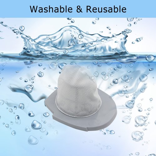 2 Pack 2773a Filter Compatible with Bissell 3-in-1 Lightweight Featherweight PowerBrush Vacuum Model 2773, 2773A Models